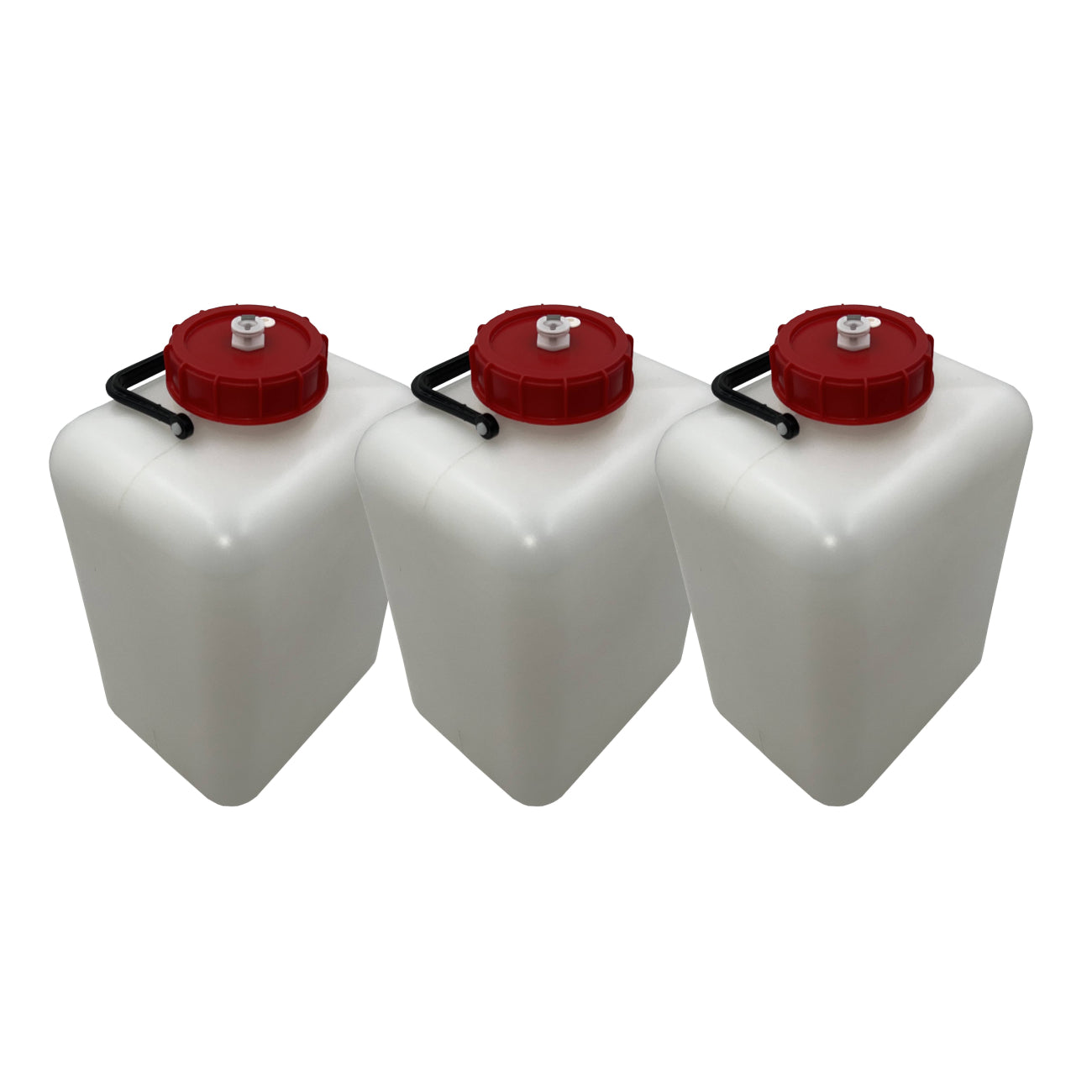 Canister 5L/170 oz with CPC coupler 3/8, panel mount - 3 PACK