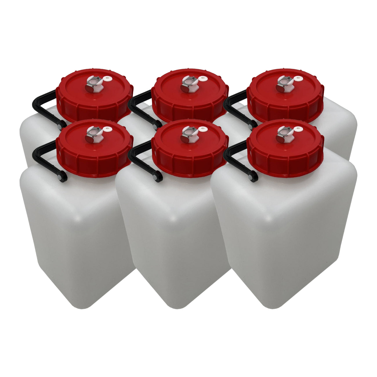 Canister 5L/170 oz with CPC coupler 3/8, panel mount - 6 PACK